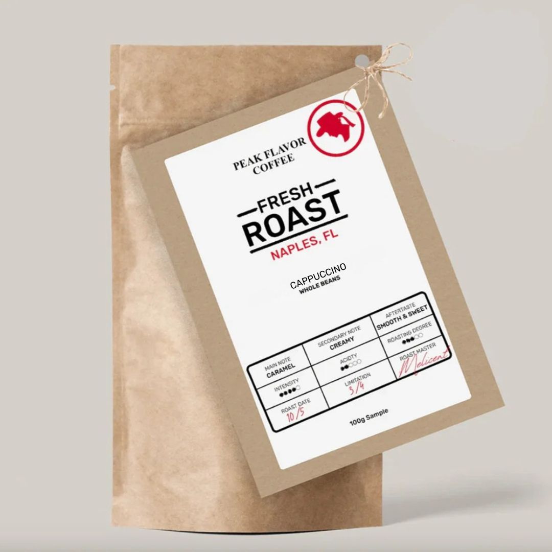 Cappuccino Whole Beans 100g/10 Brews