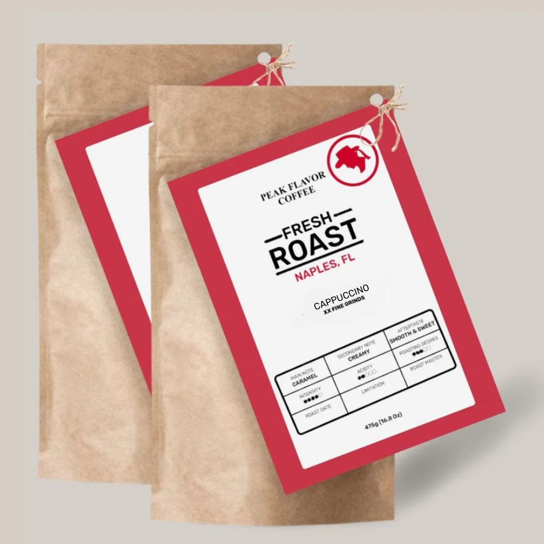 Espresso grounds for Italian Cappuccino