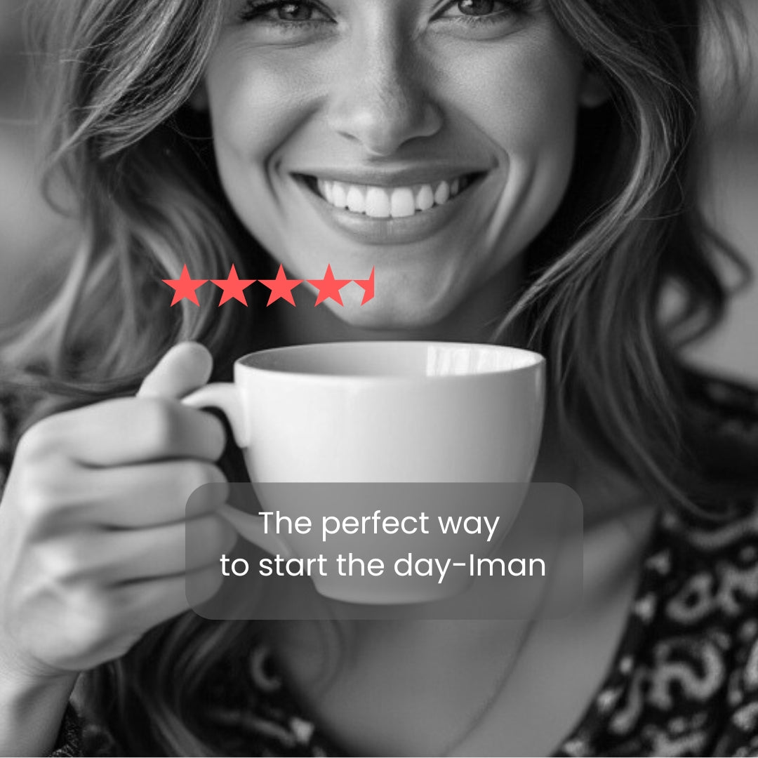 Iman loves Peak Flavor Coffee