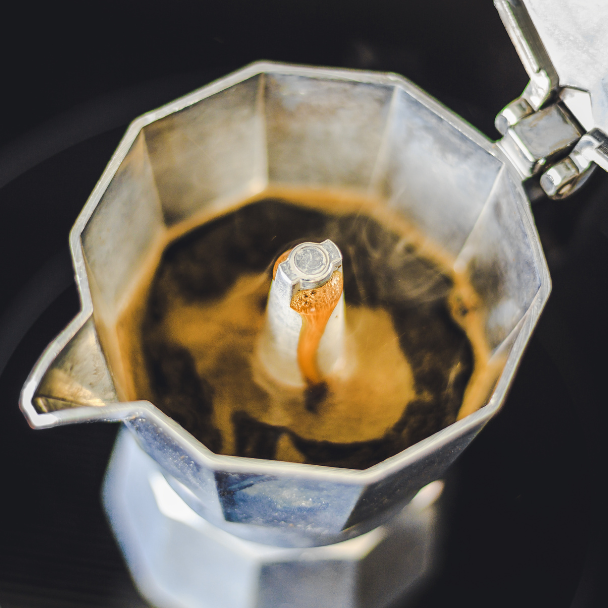 Peak Flavor offers fresh roasted, naturally sweet moka pot coffee