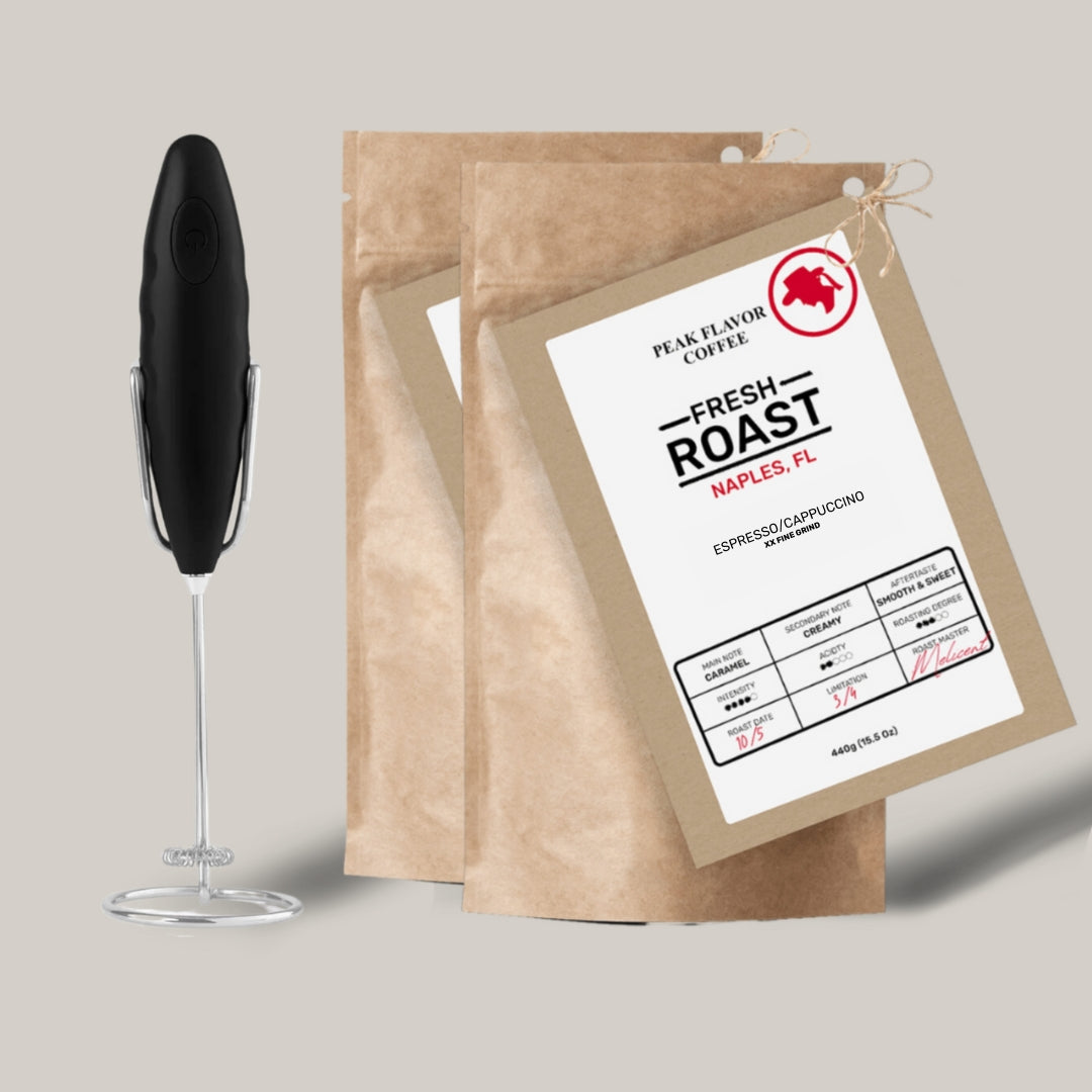 Best milk frother for Peak Flavor Cappuccino