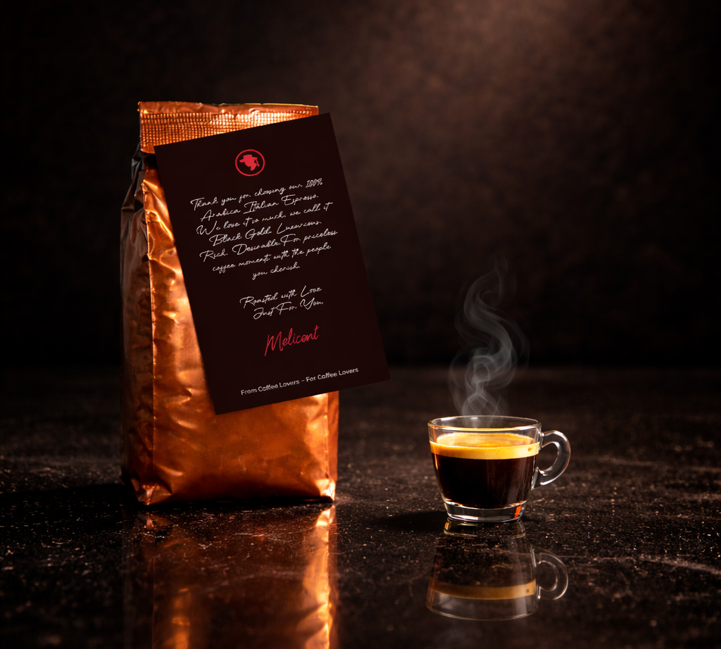 Black Gold Espresso Beans by Peak Flavor Coffee