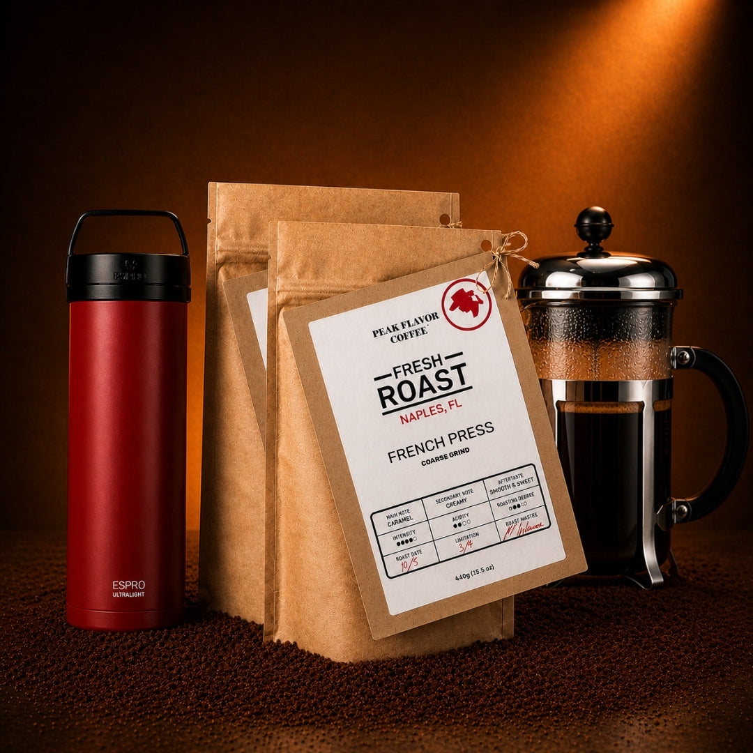 Bundle French Press Coffee with Espro Travel Coffee Press