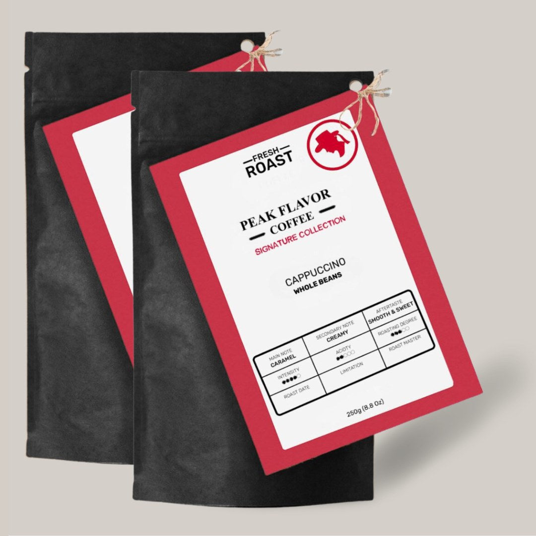 Cappuccino Beans / Signature Collection 2 x250g/50 Brews