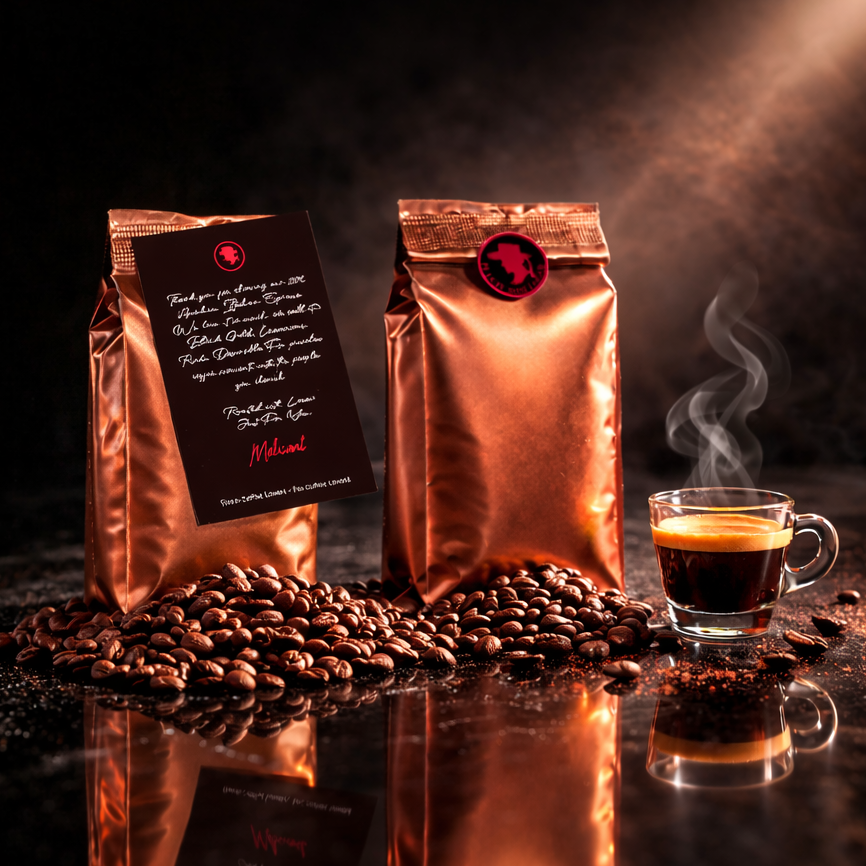 Peak Flavor Coffee Black Gold Espresso Beans