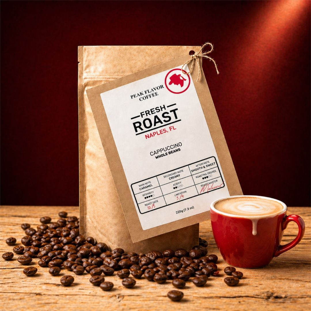 Espresso Beans for Authentic Italian Cappuccino 22 Shots