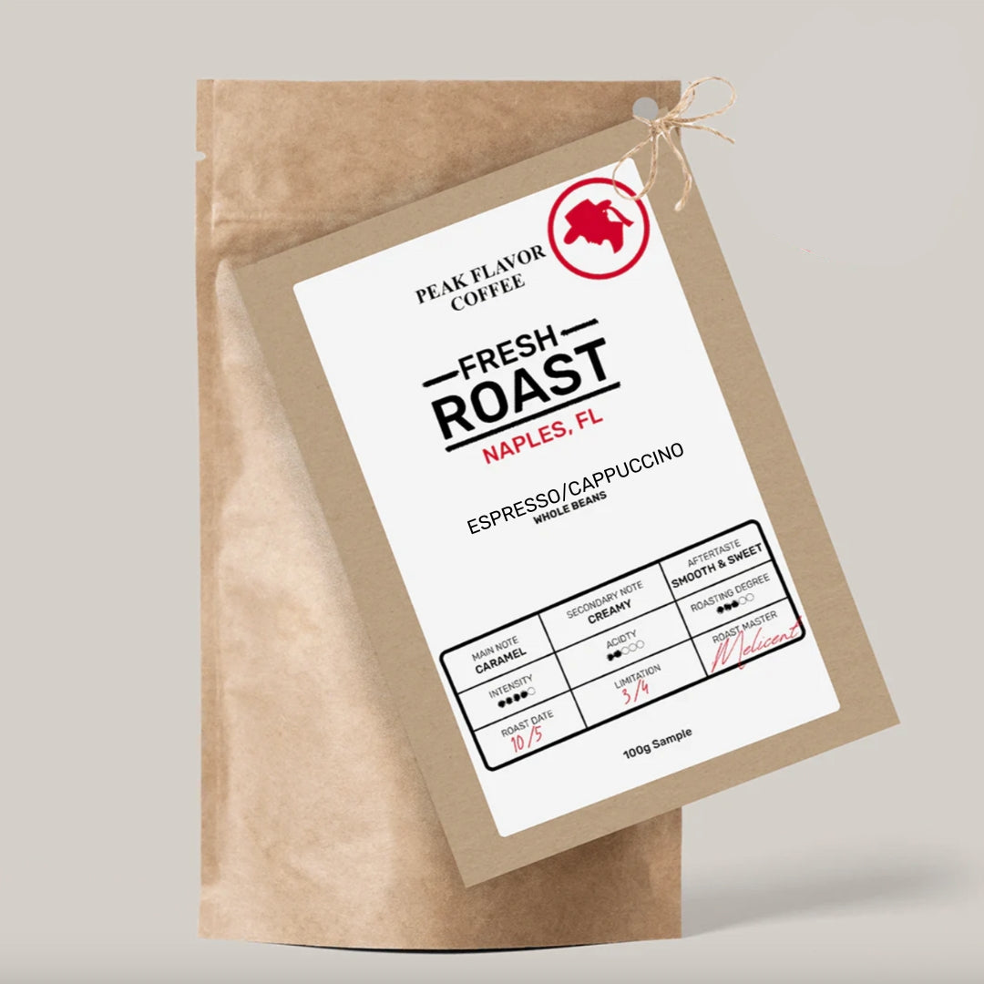 Cappuccino beans trial pack