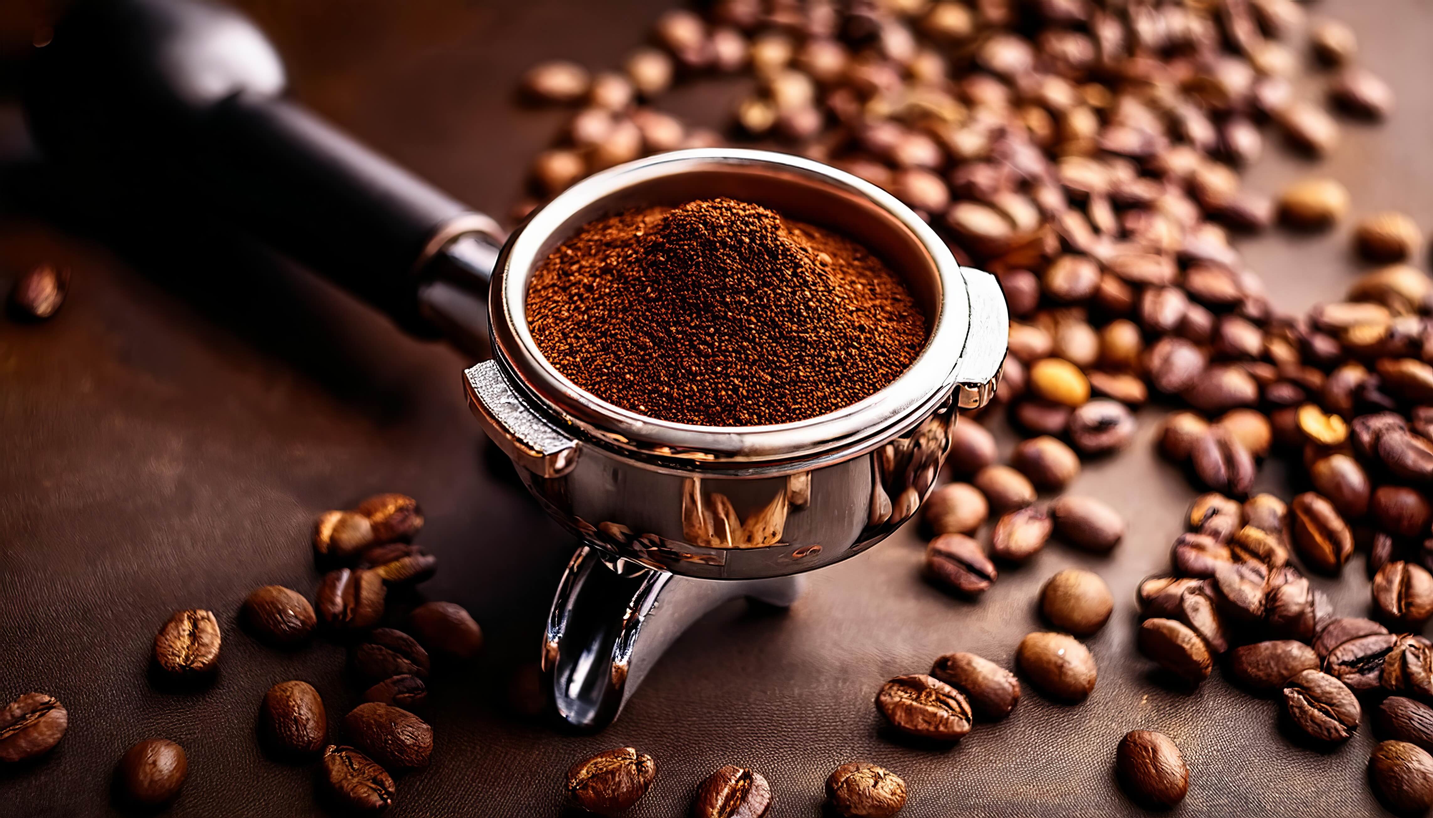 Italian espresso grounds