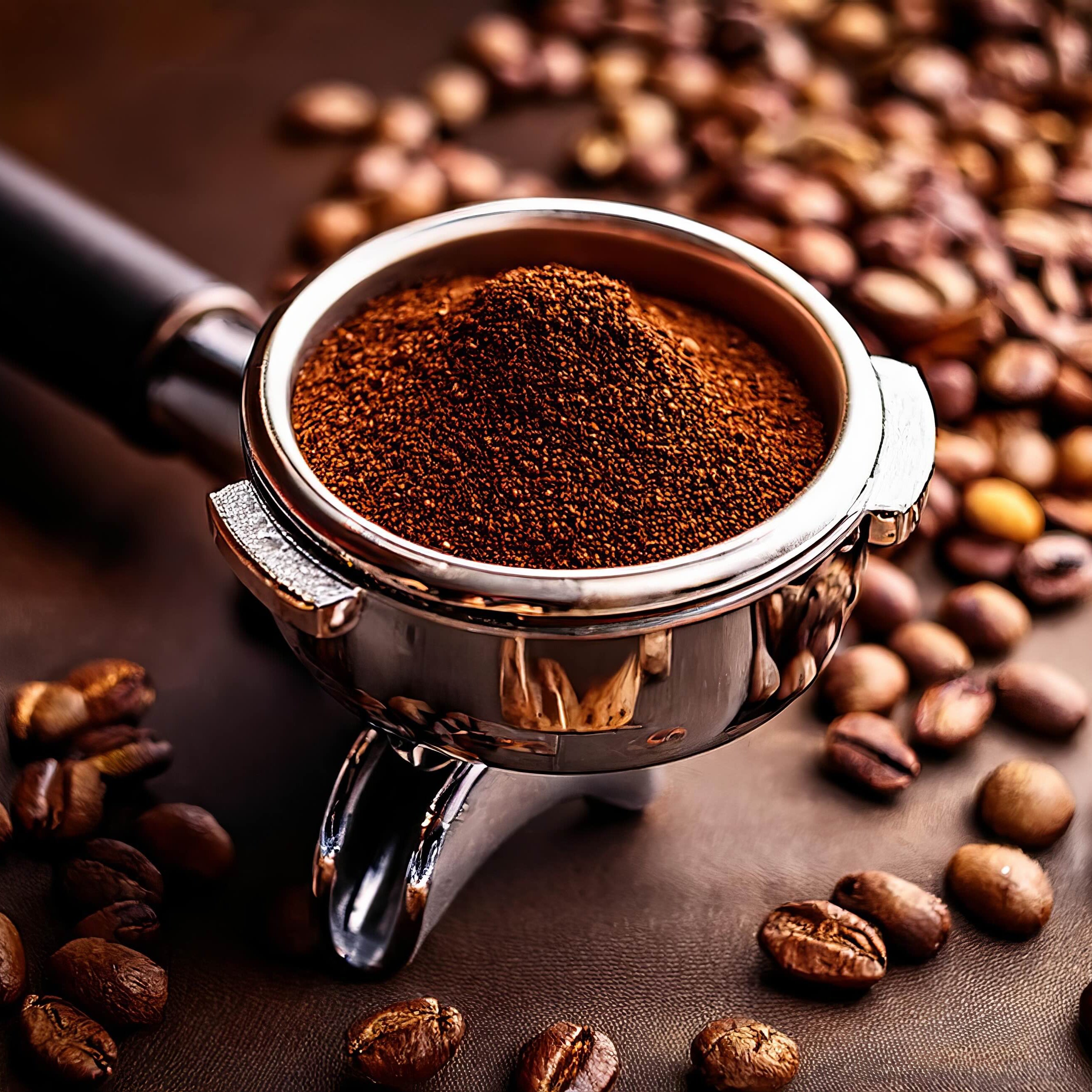 Italian espresso grounds