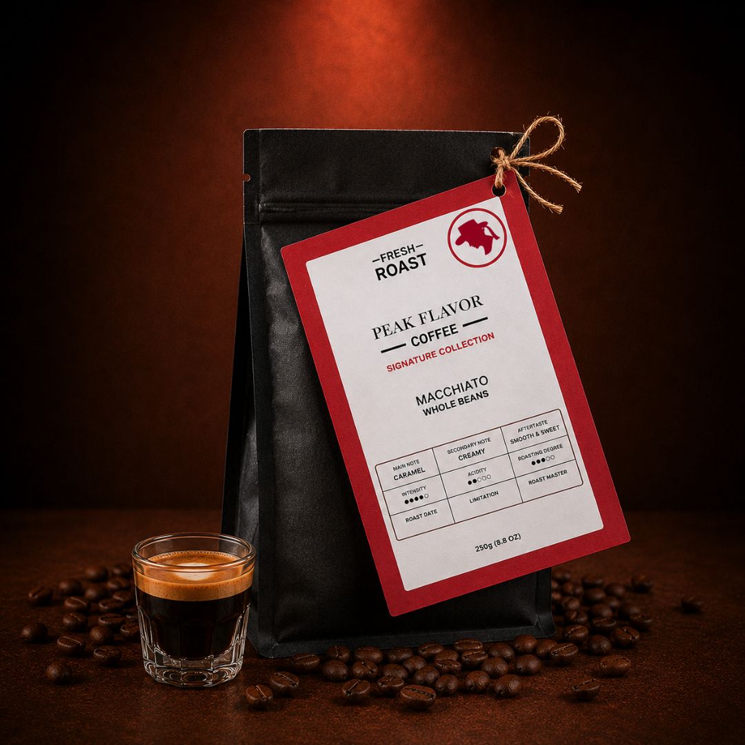 Espresso beans for classic espresso macchiato