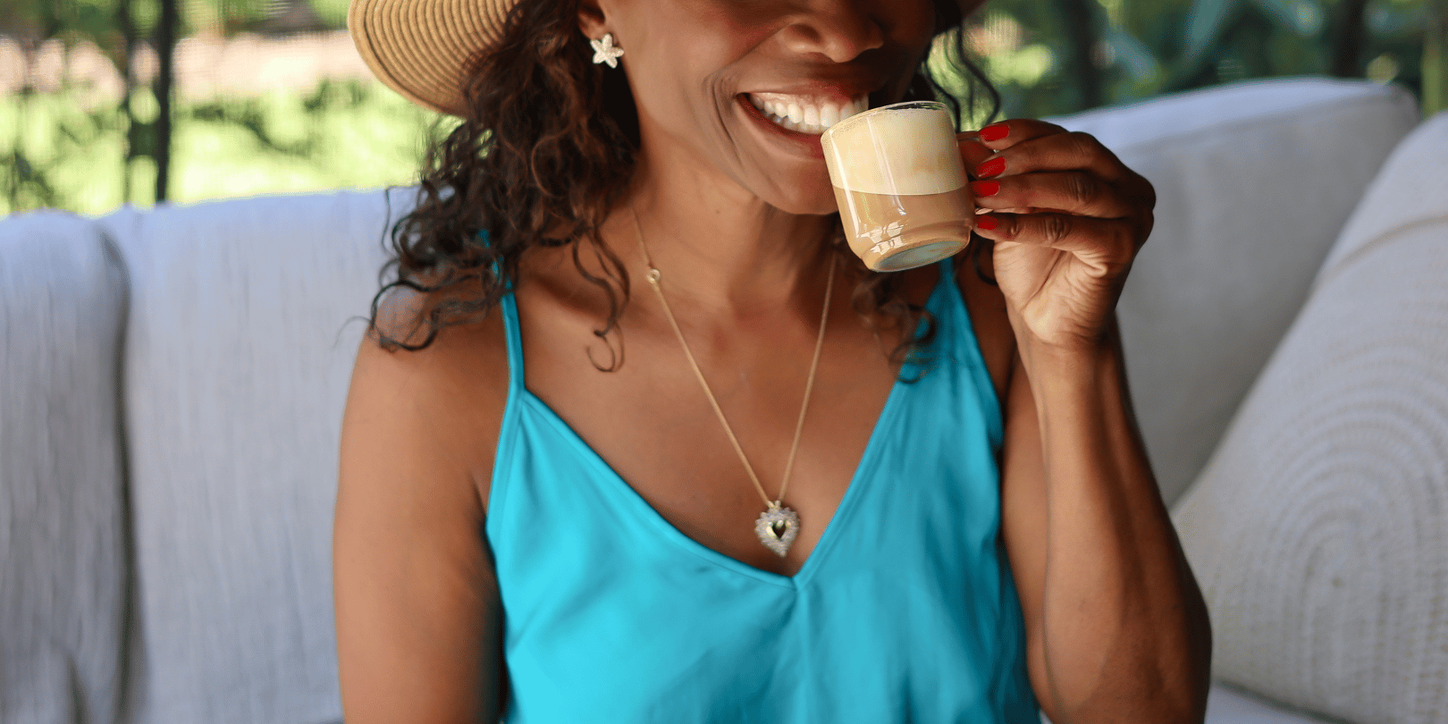 Melicent loves Italian espresso