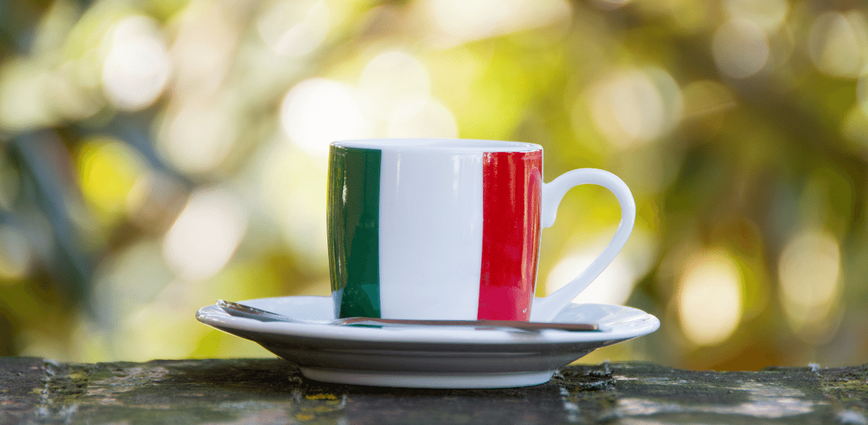 For Italian coffee, you customize the espresso base to a perfect fit