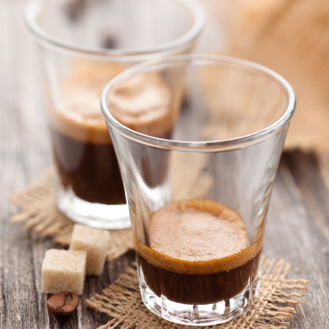 Italian ristretto with peak flavor