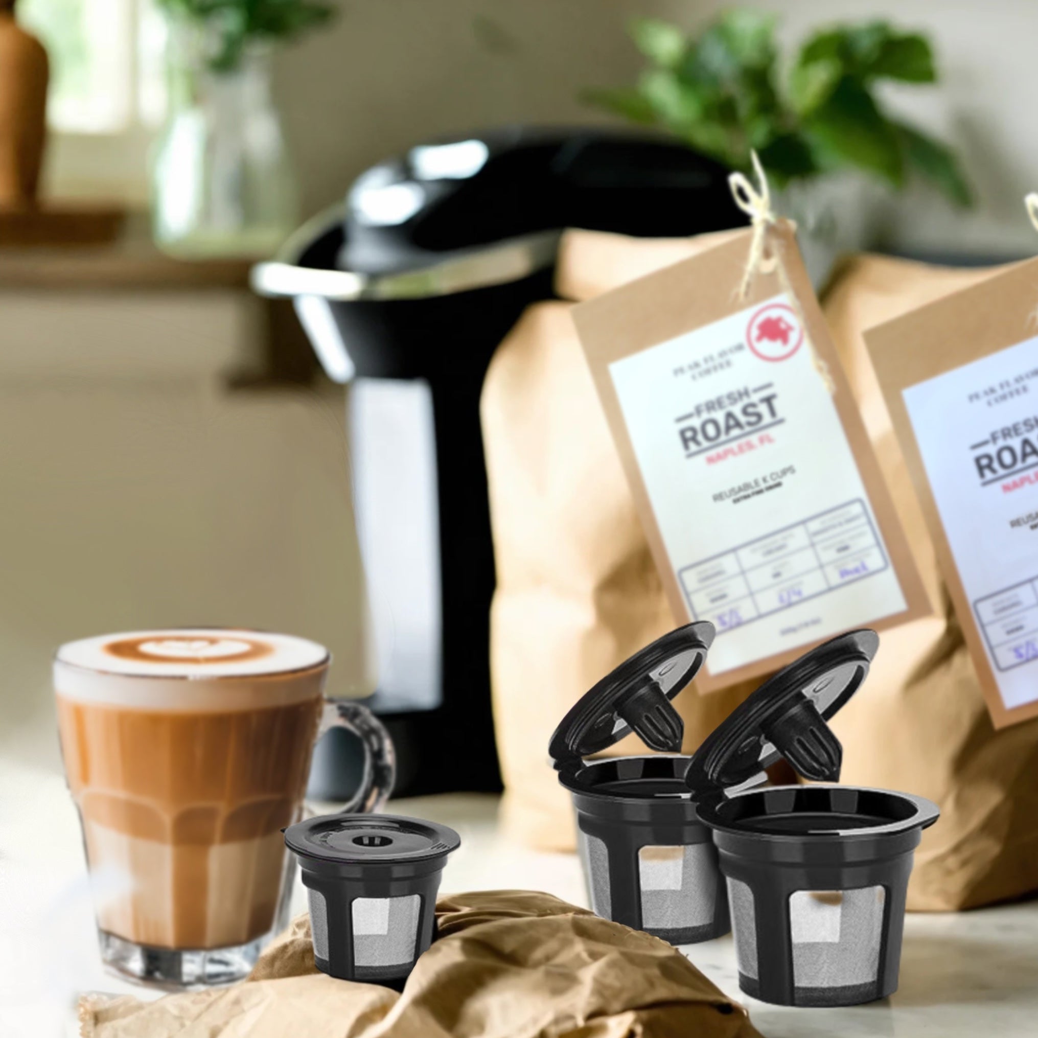 K Cup Coffee Grounds