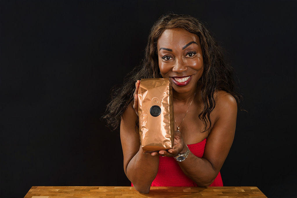 Melicent presents Black Gold Espresso Beans