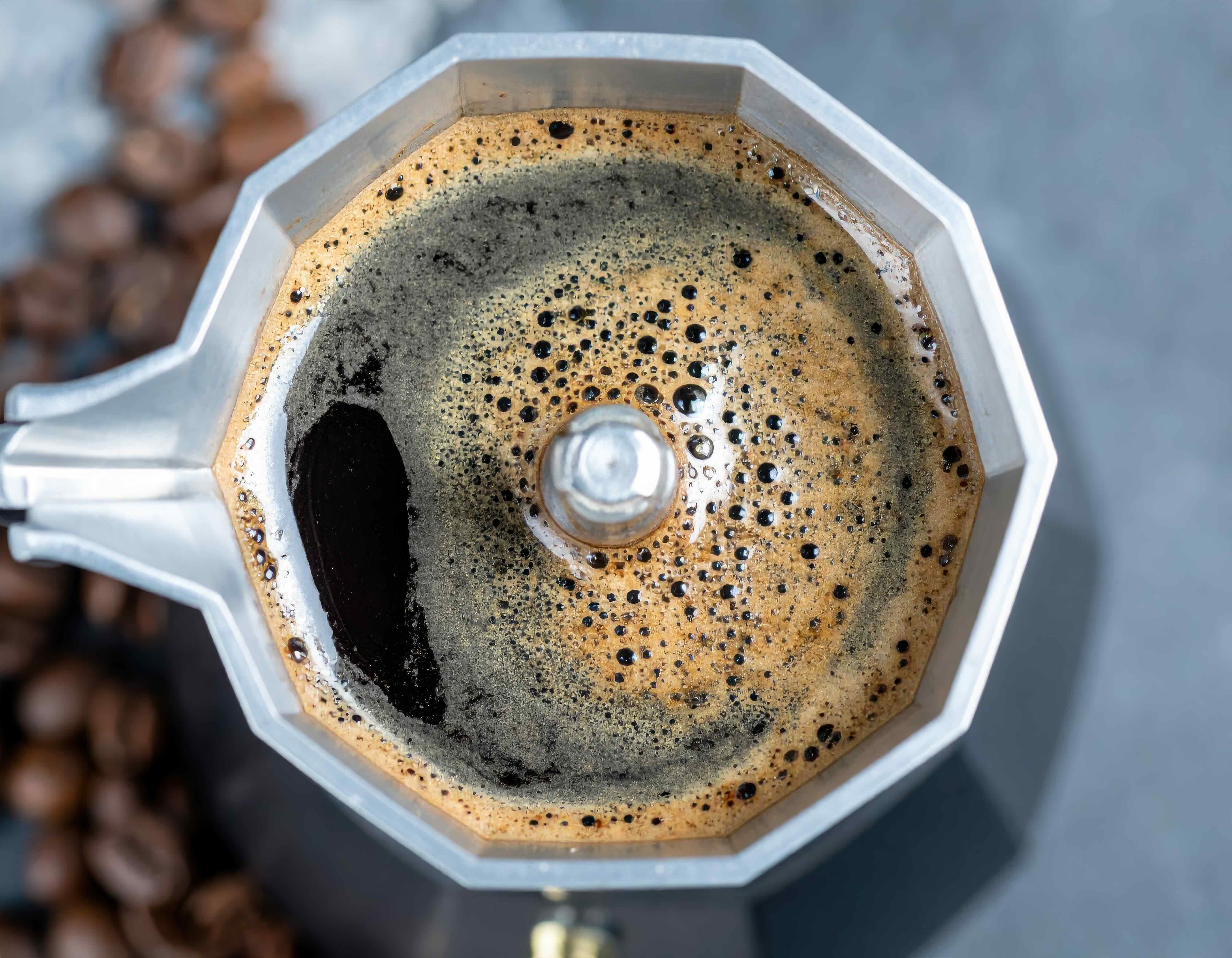 Moka Pot Coffee Grounds: Rich Flavor & Deep Caramelized Notes for a Stovetop Espresso Maker - 220g/ Brews 22