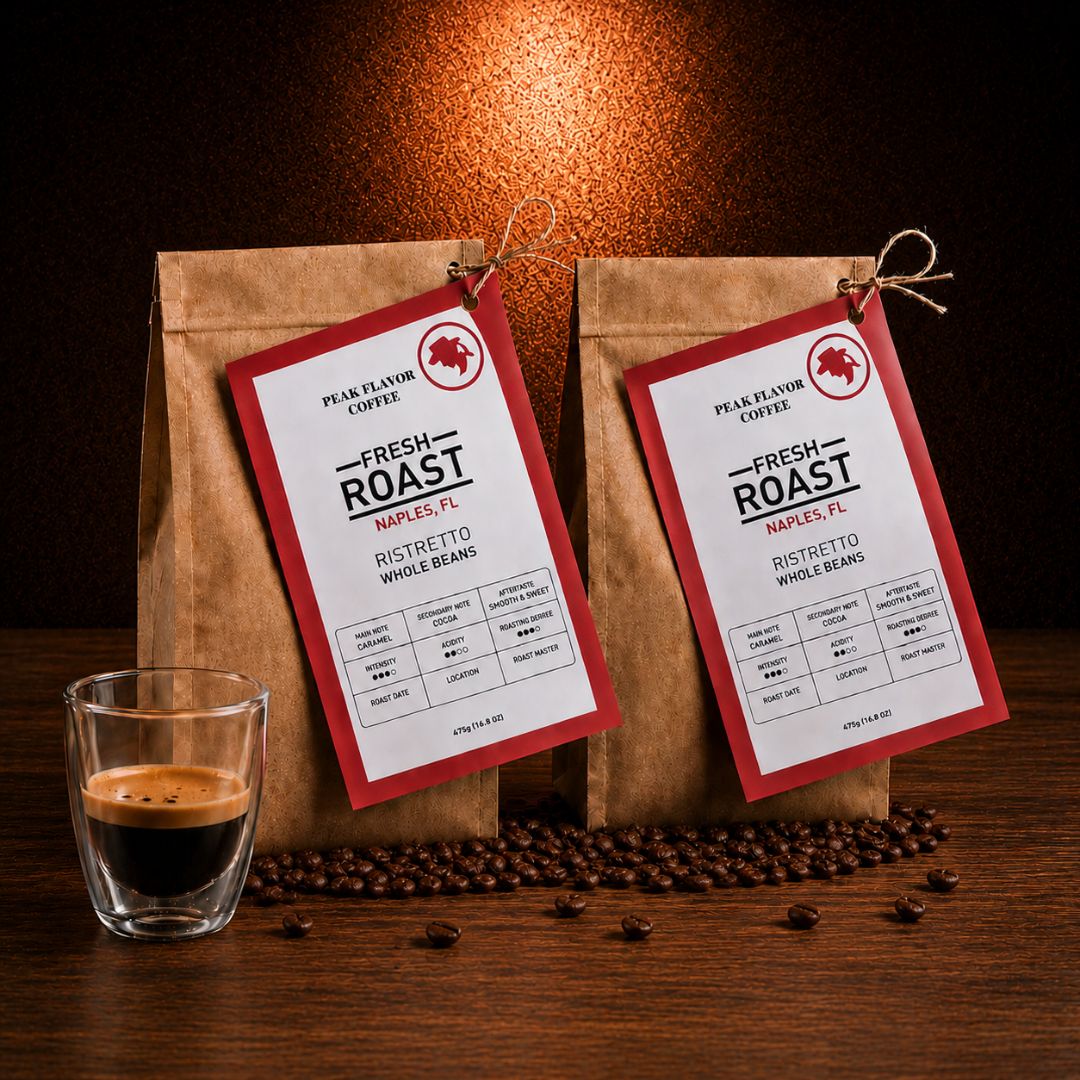 Best Espresso Beans for Authentic Italian Ristretto | 2x475g Value Bundle