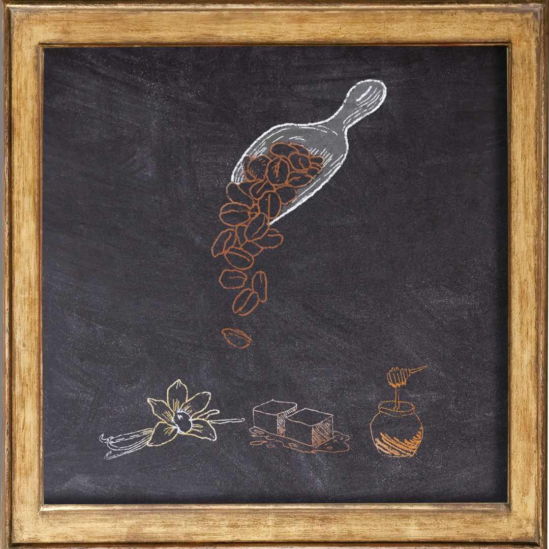 Slow roasted coffee beans for espresso machines