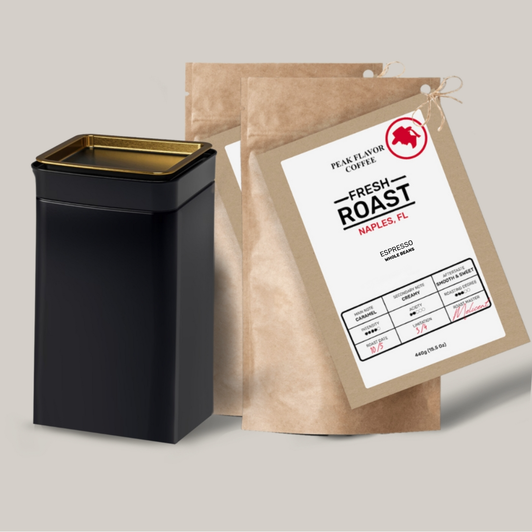 Tall Coffee Canister