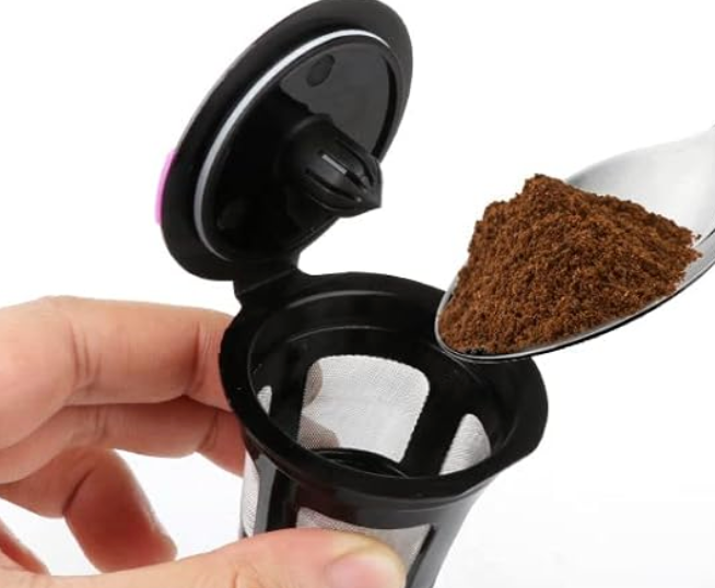 coffee grounds for reusable k cups