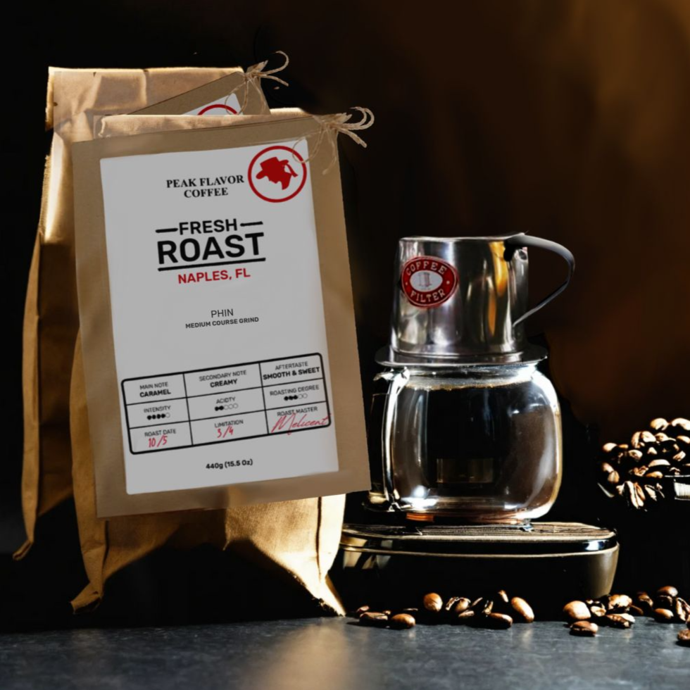 Bundle 'n Save: Vietnamese Coffee Grinds + Phin Coffee Filter