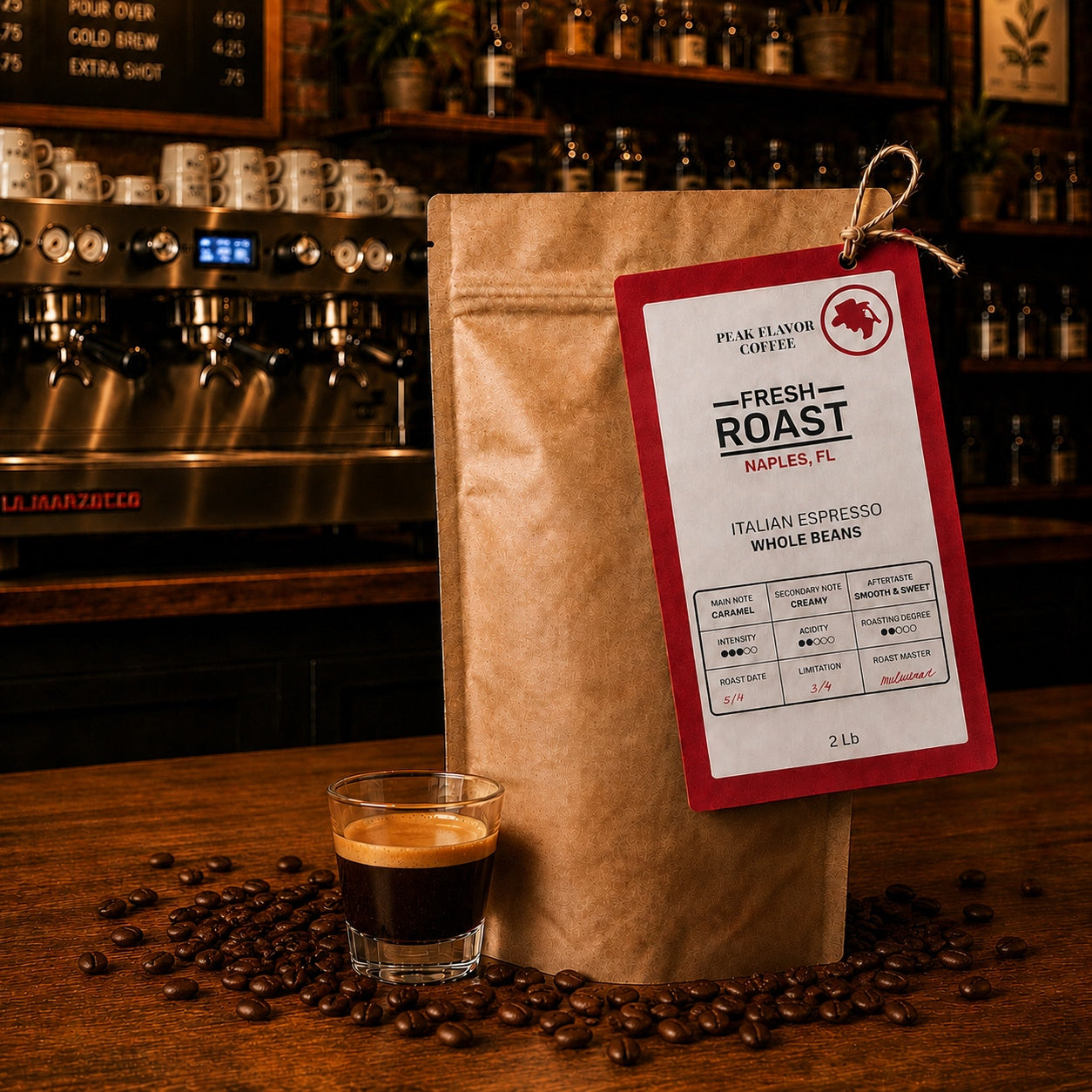 Wholesale Coffee Bean Subscription - Arabica Espresso Beans |2lb Value Bag