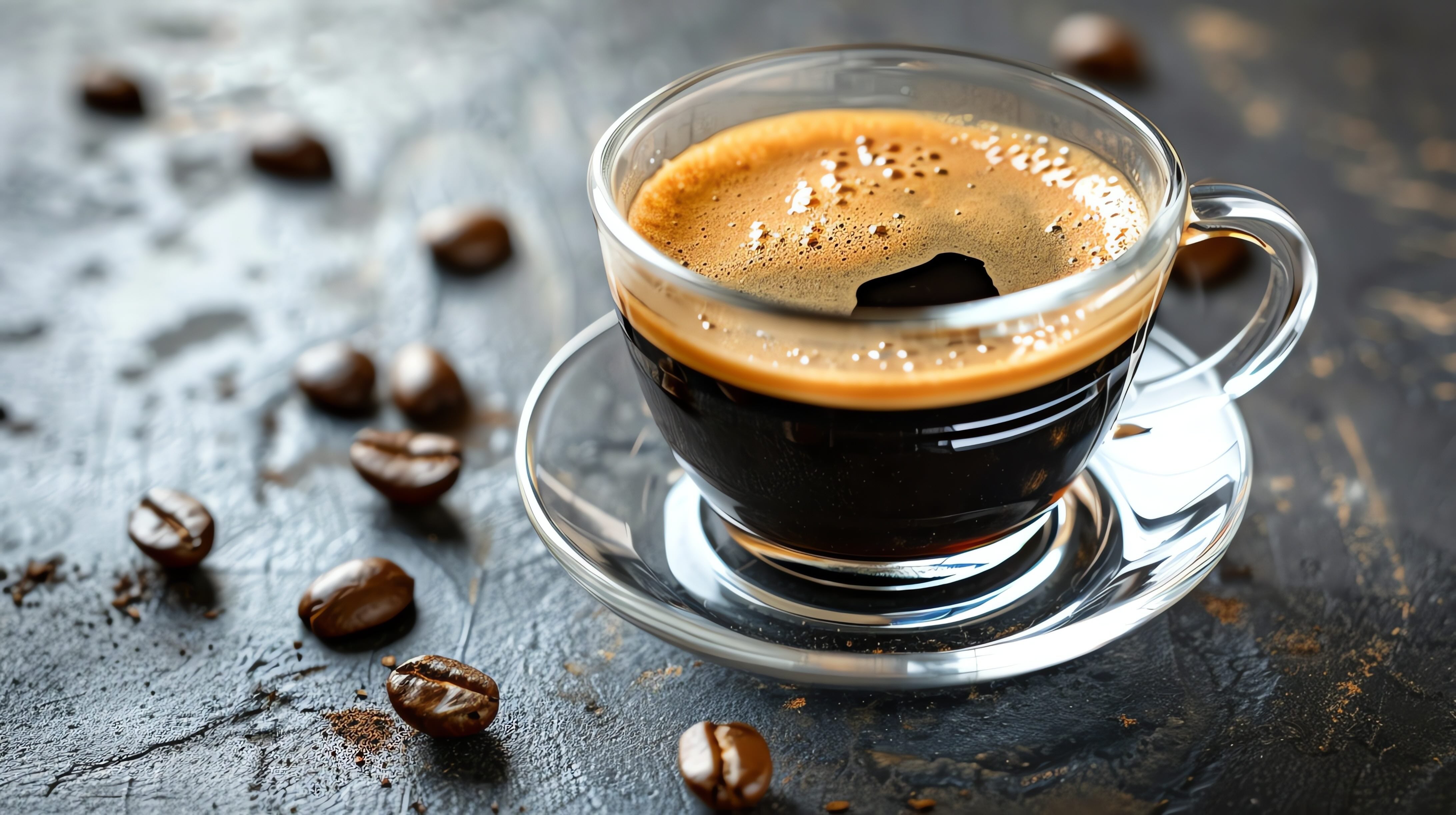 Italian Americano coffee