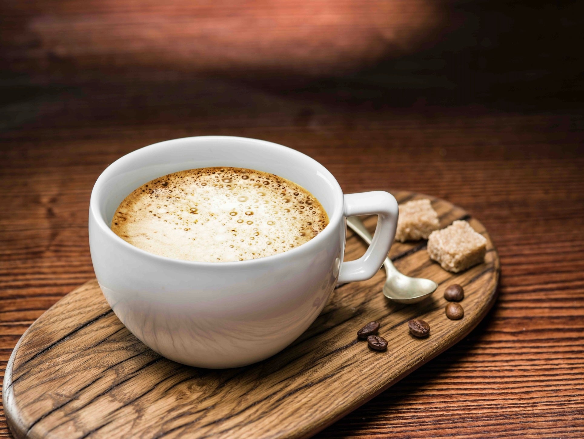 Italian espresso for cafe latte