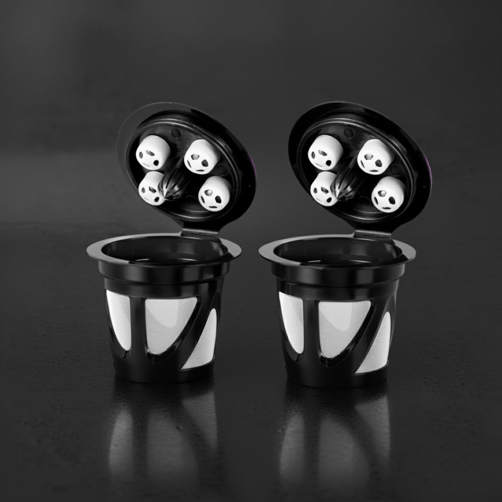 Reusable K Cups for Best K Cup Coffee: Taste More - Spend Less - Do Good / 2 Multi-Stream K Cups