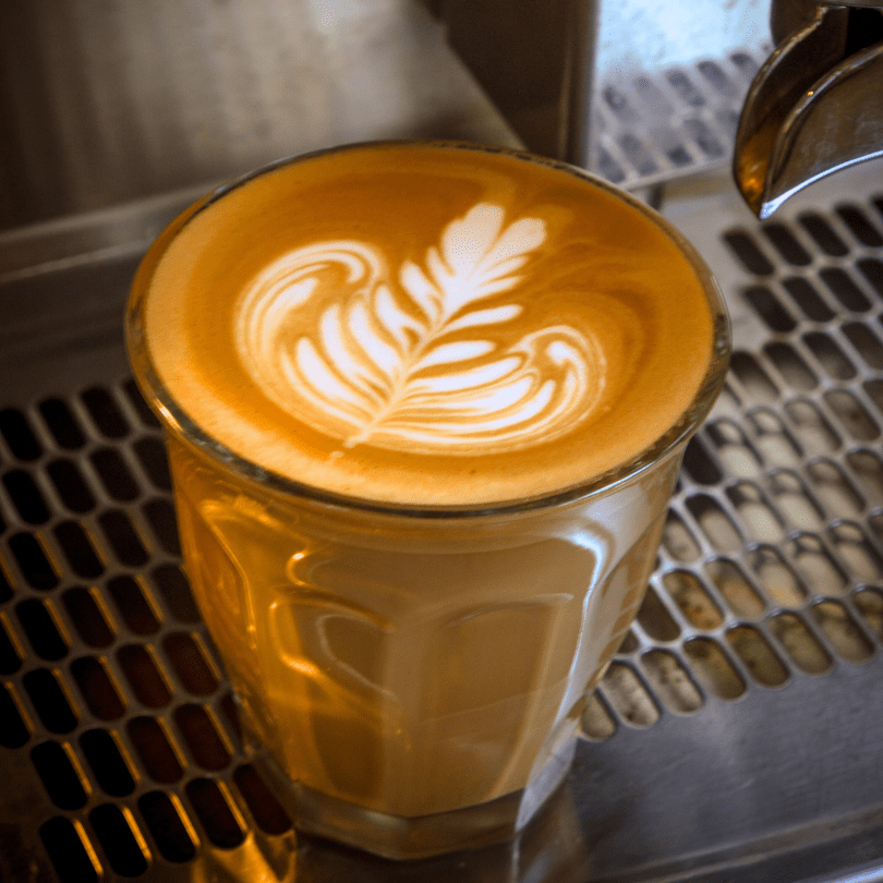 Coffee Grounds for Cafe Latte
