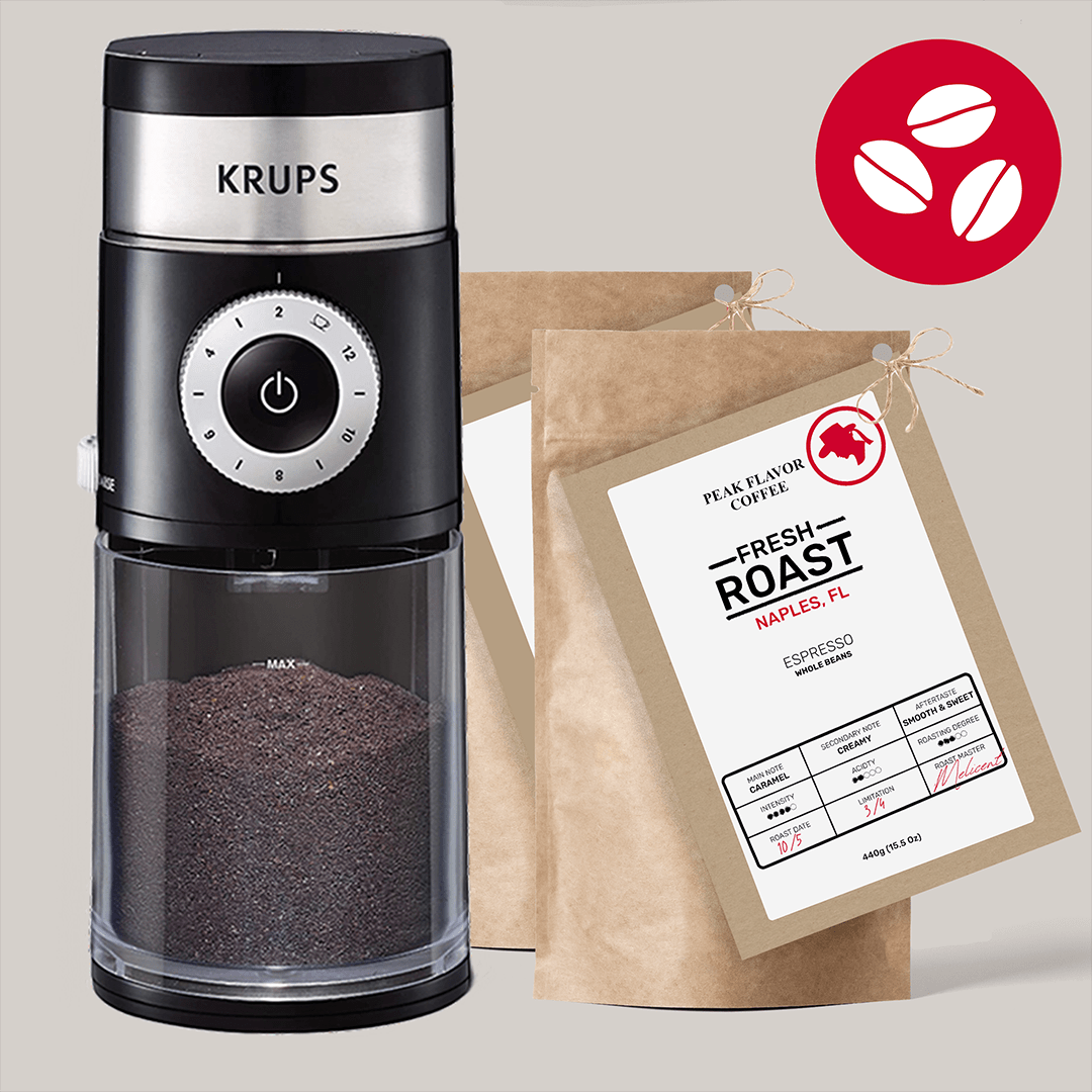 Precision Grinder Starter Set: Extract Naturally Sweet Coffee