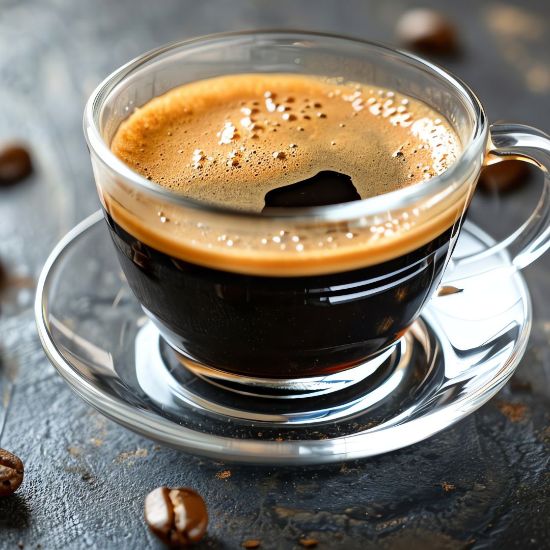 Low Acid Americano Coffee Rich Taste with a Smooth Finish