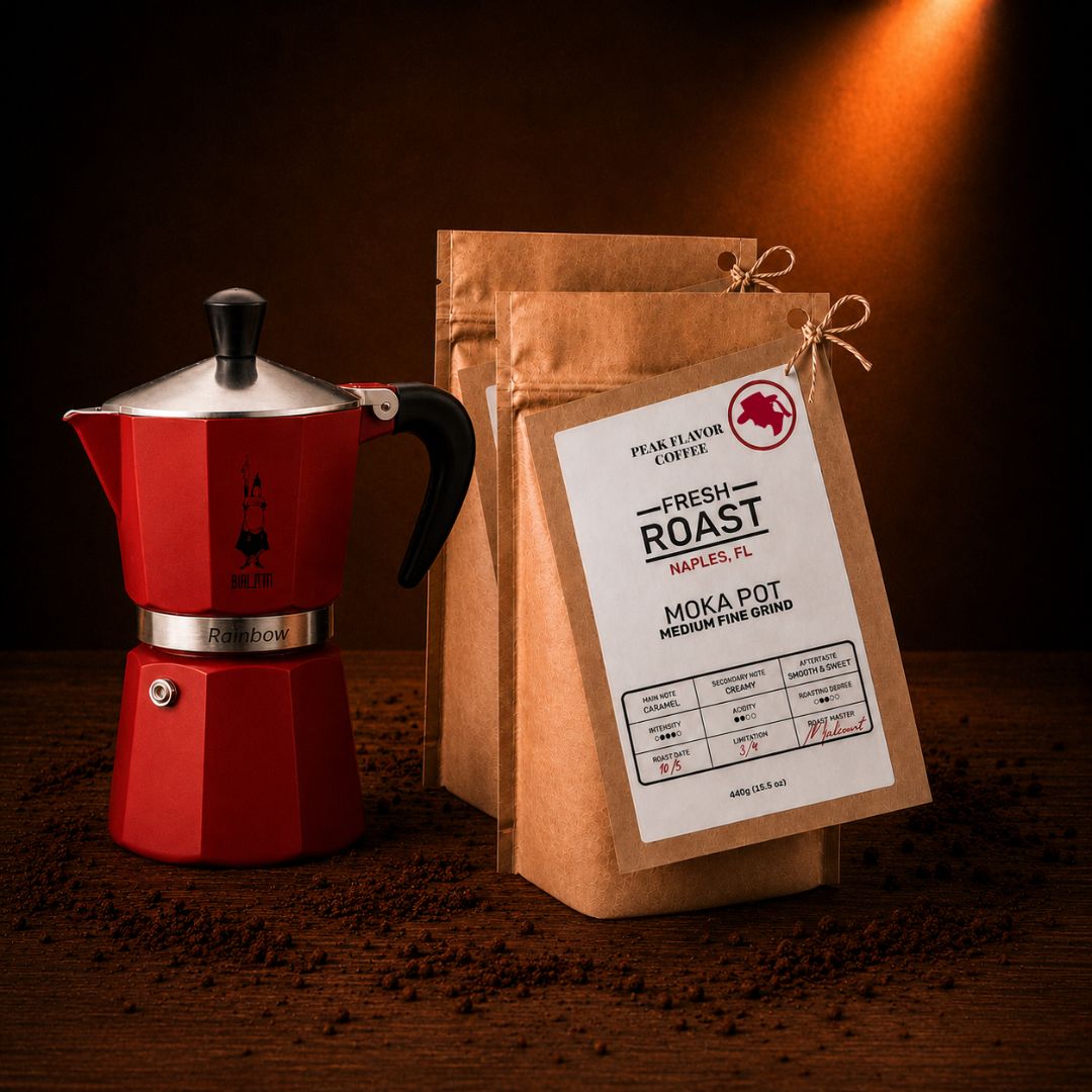 Best Coffee Gifts for Italian Coffee Lovers: Moka Pot Starter Set