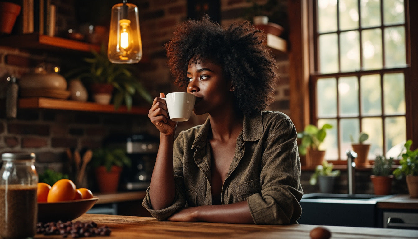 Enjoying Peak Flavor Drip Coffee