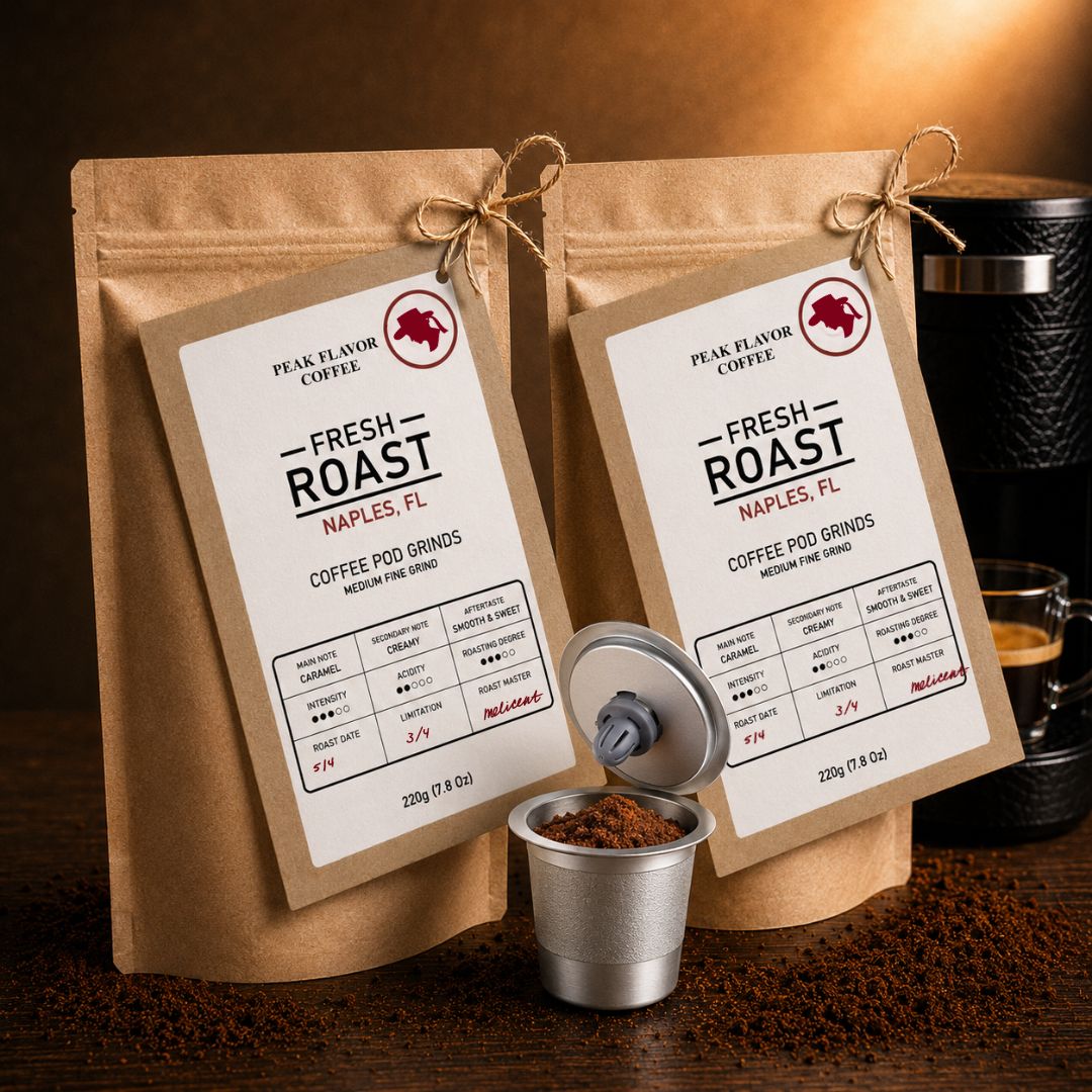 Best Tasting K Cup Alternative Starter Set | Bundle 2x220g & 1 DIY K Cup