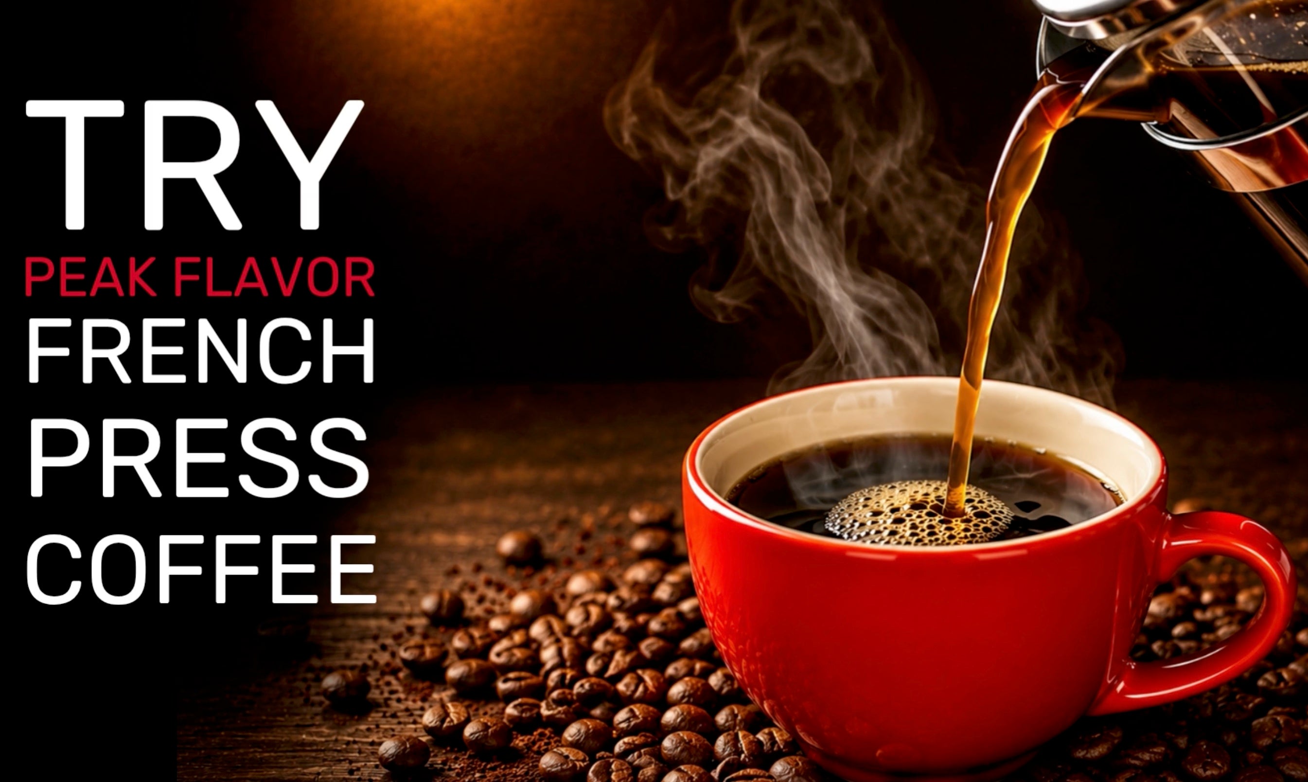 coarse ground coffee for French press