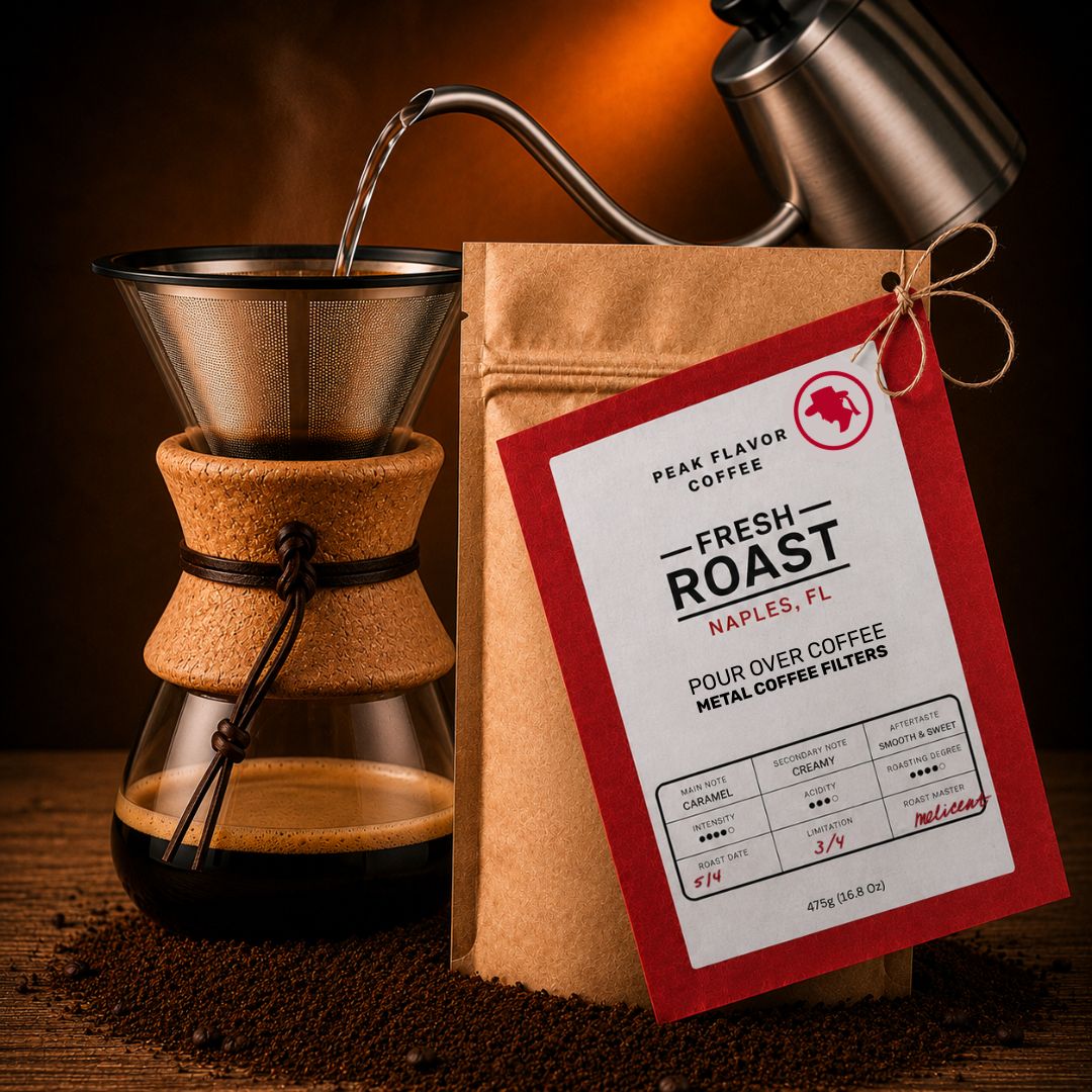Organic Ground Coffee for Pour Over