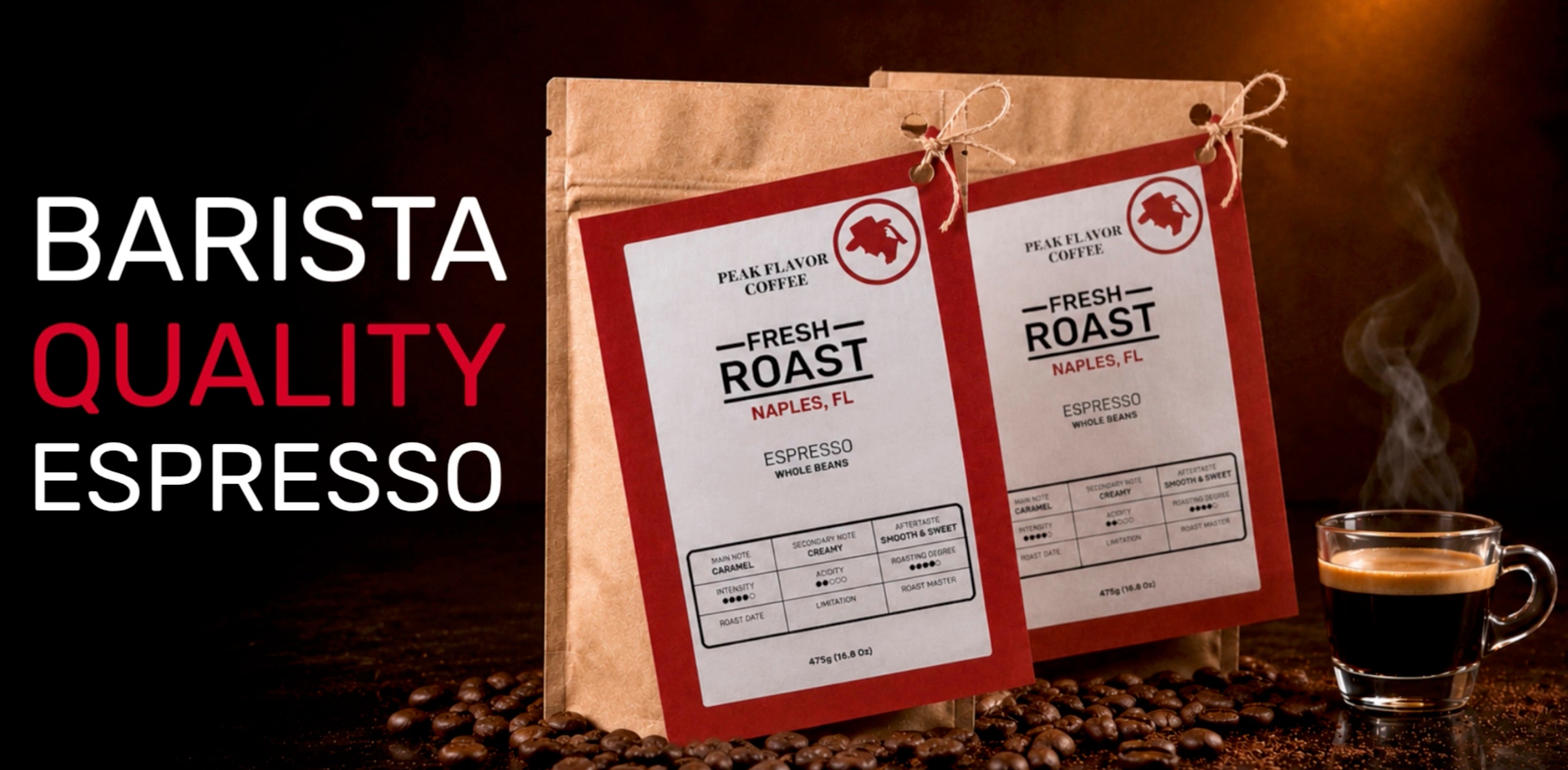 Barista Quality Espresso Beans