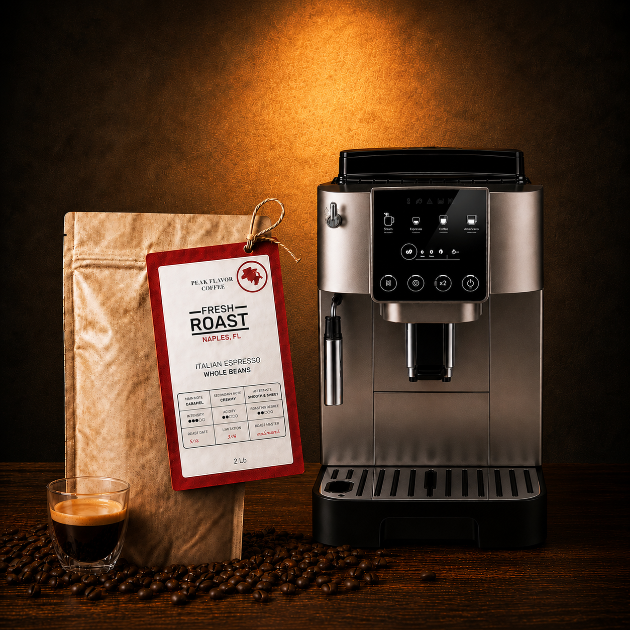 Best Coffee Beans for a Delonghi & Automatic Espresso Machine | 2lb