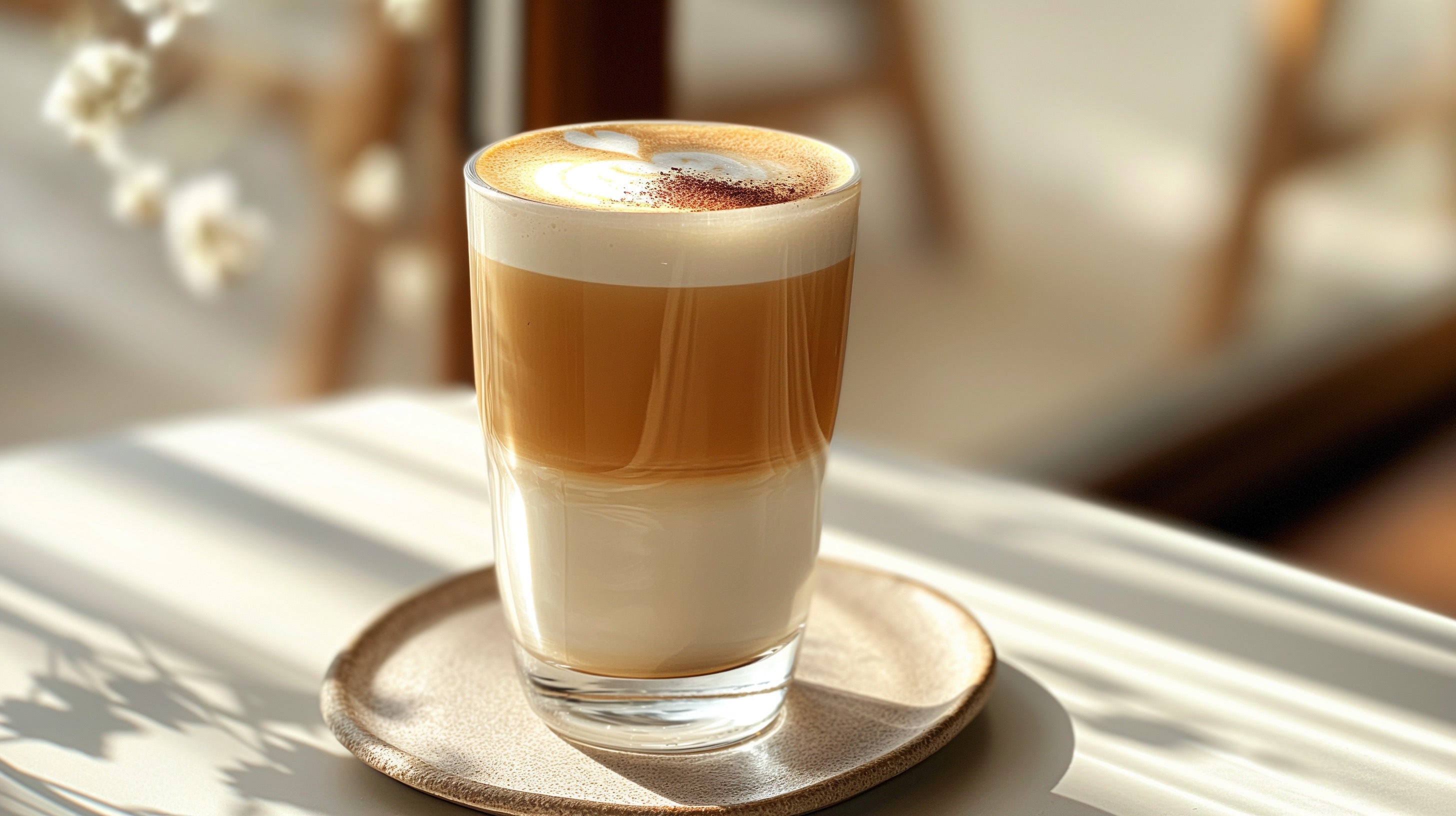 Italian cafe latte espresso