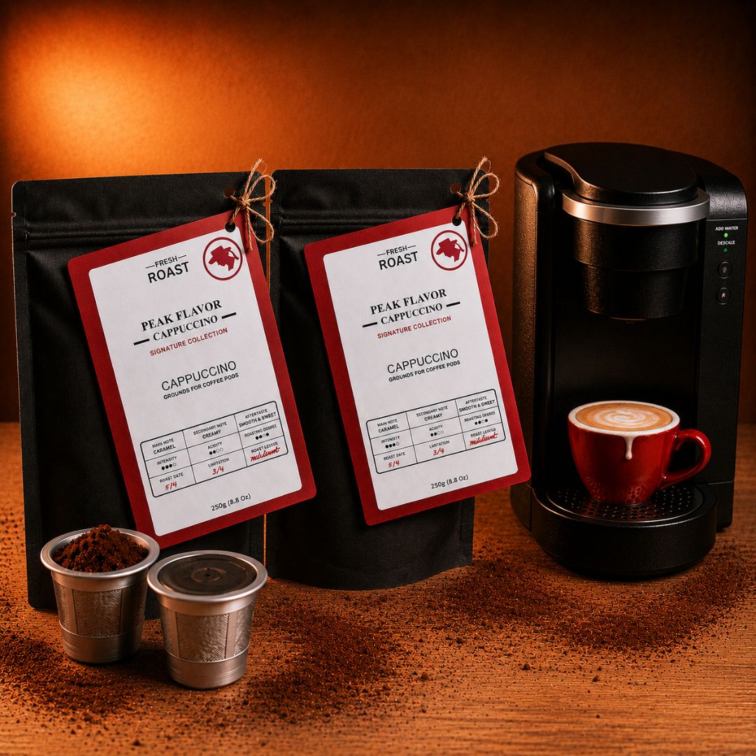 Cappuccino for Keurig: Espresso Coffee for Reusable K Cups