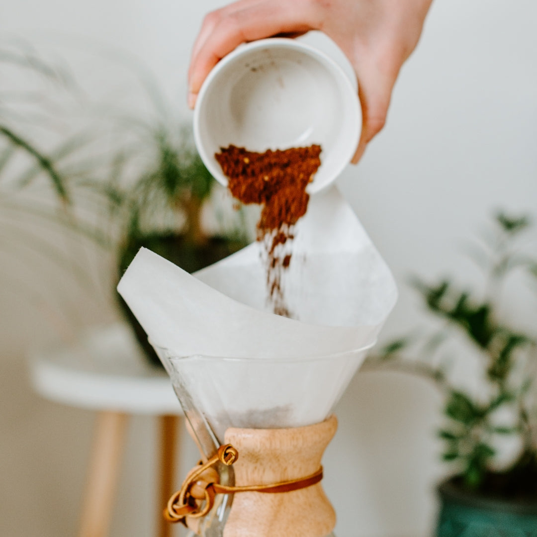 Chemex grinds for paper filters