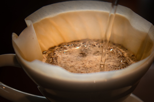 Brew peak flavor drip coffee