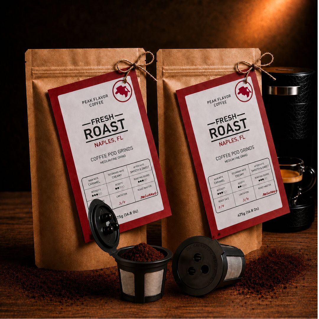 Eco Friendly Coffee Pods - Gift Set | 2x475g & 2 DIY Pods 