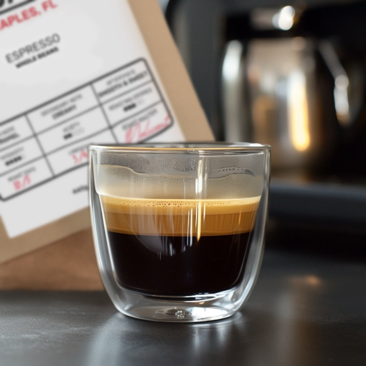 Whole Bean Coffee with packaging