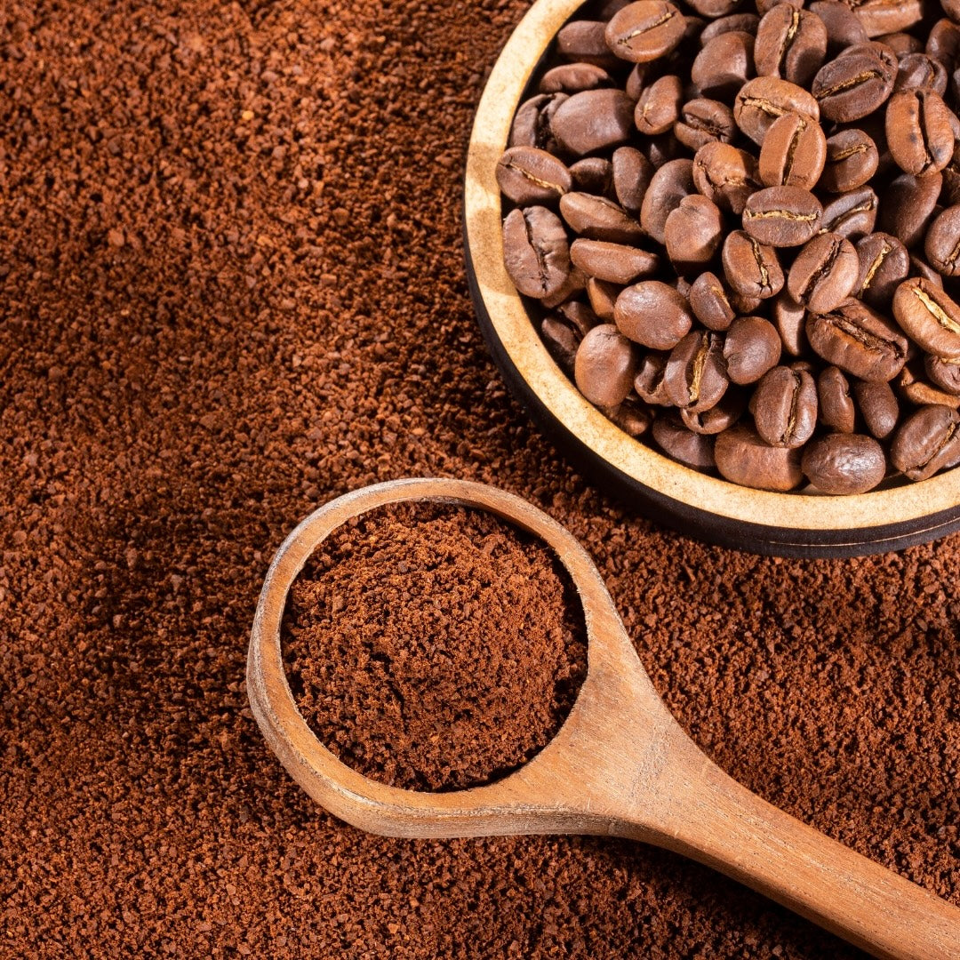 Select Coffee Beans or Coffee Grounds