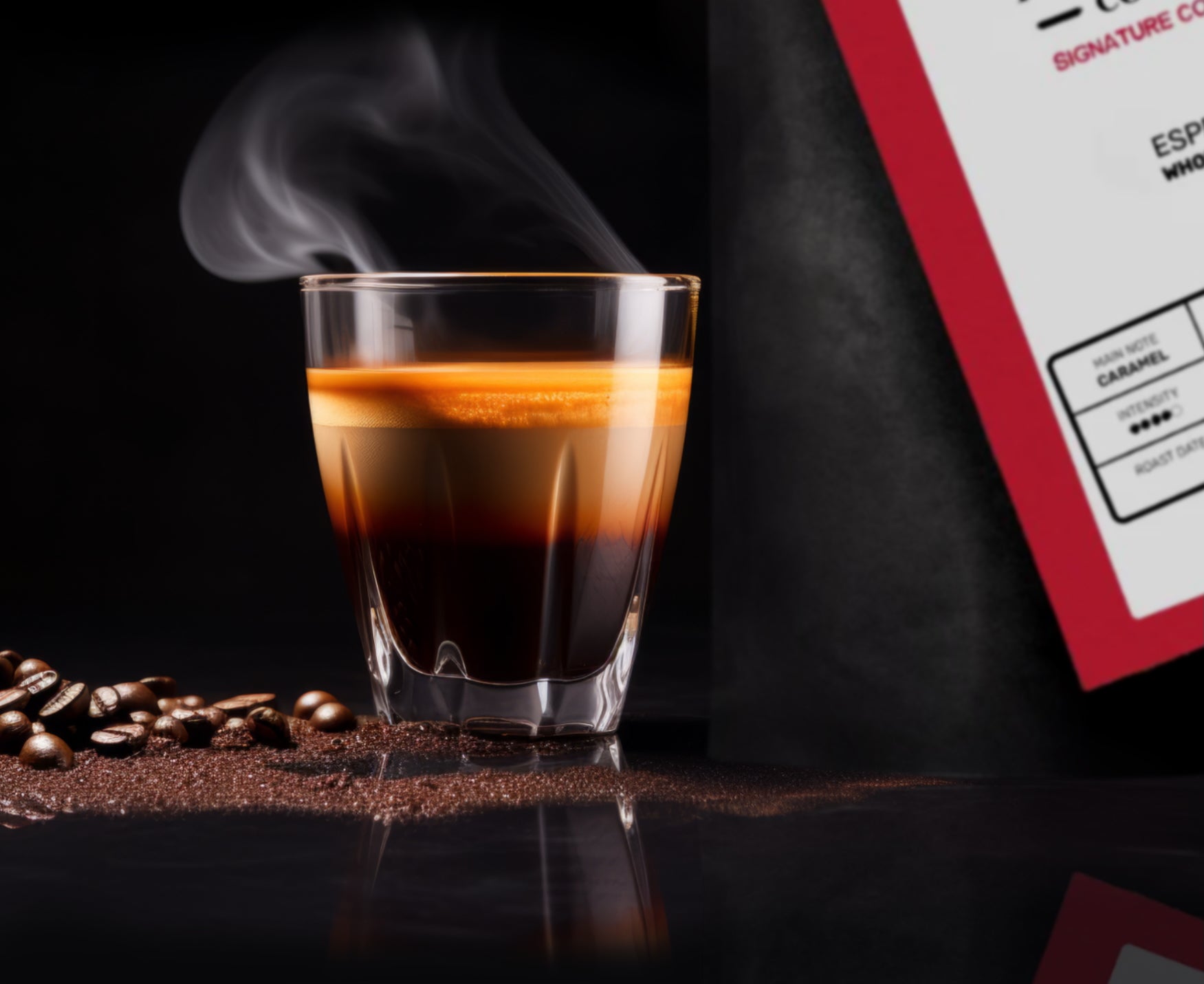 Espresso with Peak Flavor Packaging 