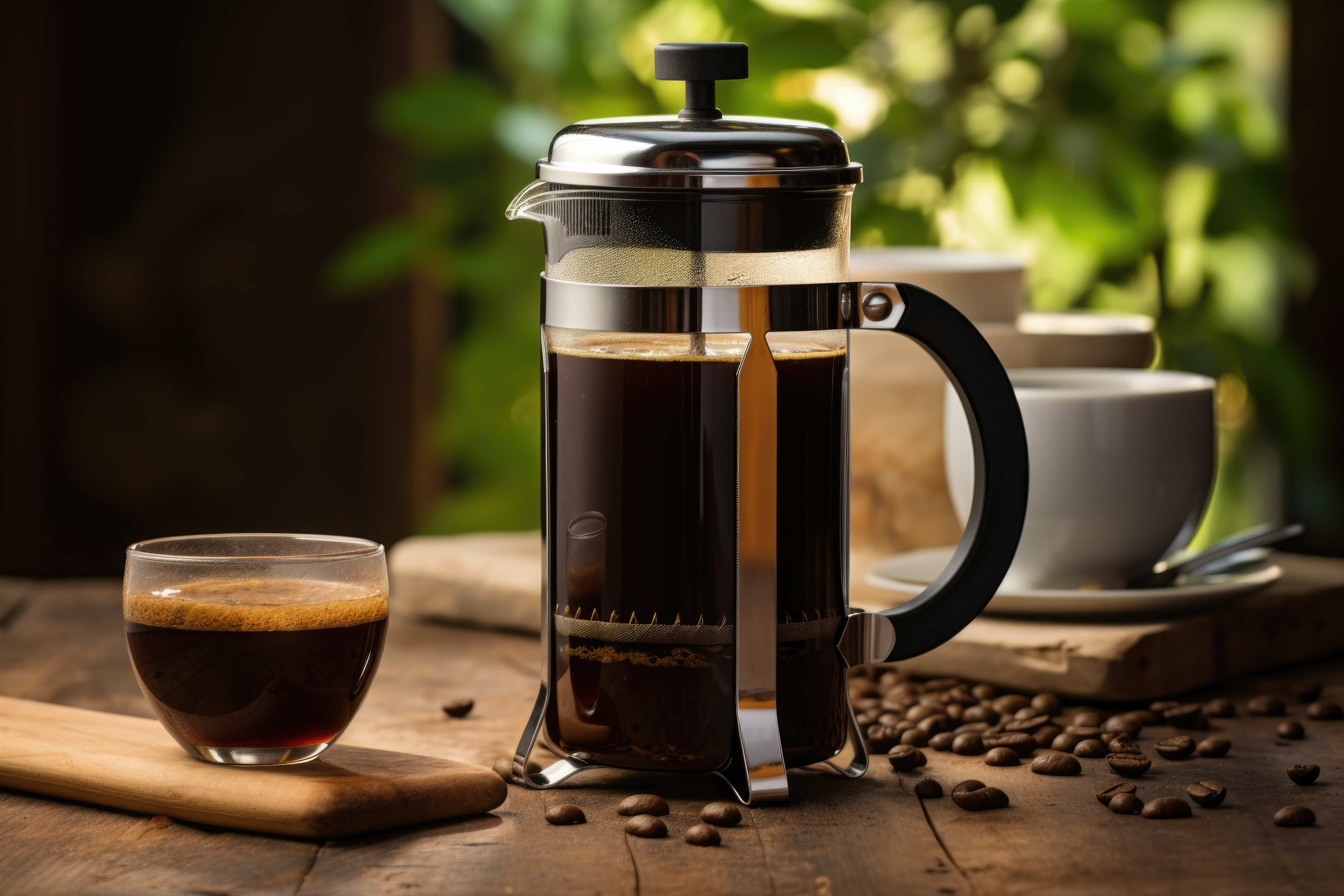 Bodum French Press & Fresh Roasted Peak Flavor Coffee | Starter Set