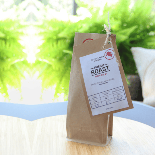 Buy a 2 week coffee supply to keep a fresh roast fresh