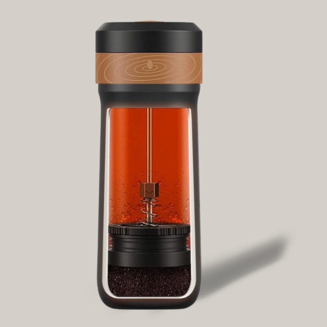 Make French Press Coffee to go